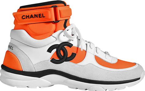 chanel high top sneakers ss18|chanel sneakers cost.